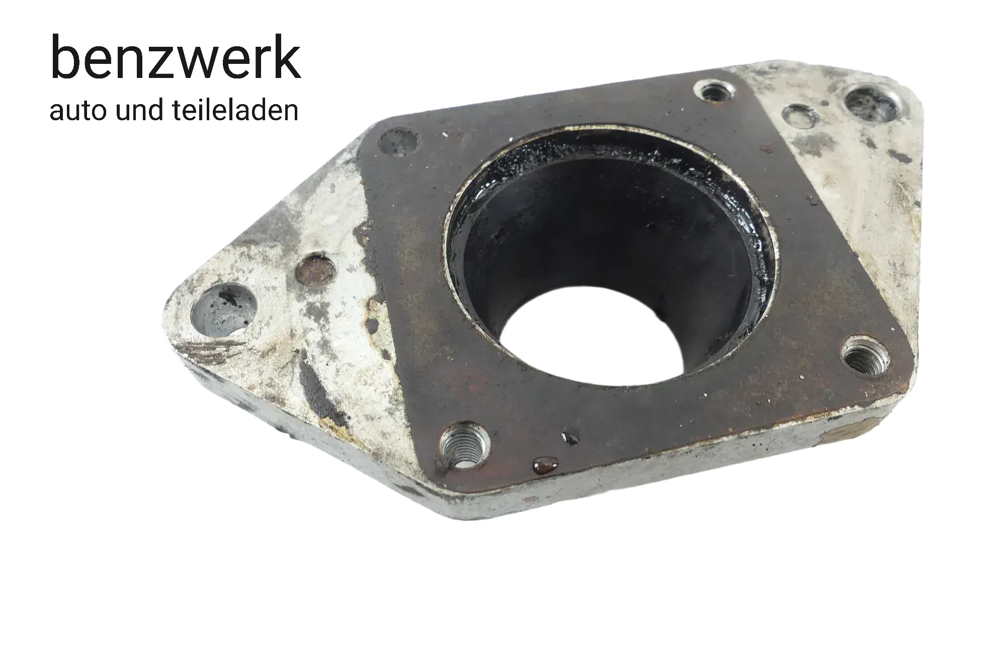 Mercedes W124 W123 M102 Anschlussflansch Hydraulikpumpe 1022360645 ✔️ - Bild 1