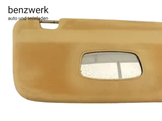 Mercedes SLC C107 W107 2x Sonnenblende creme beige ORIGINAL ✔️ - Bild 5