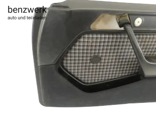 Mercedes W124 Türverkleidung vorne rechts Stoff karo schwarz  ✔️ - Bild 2