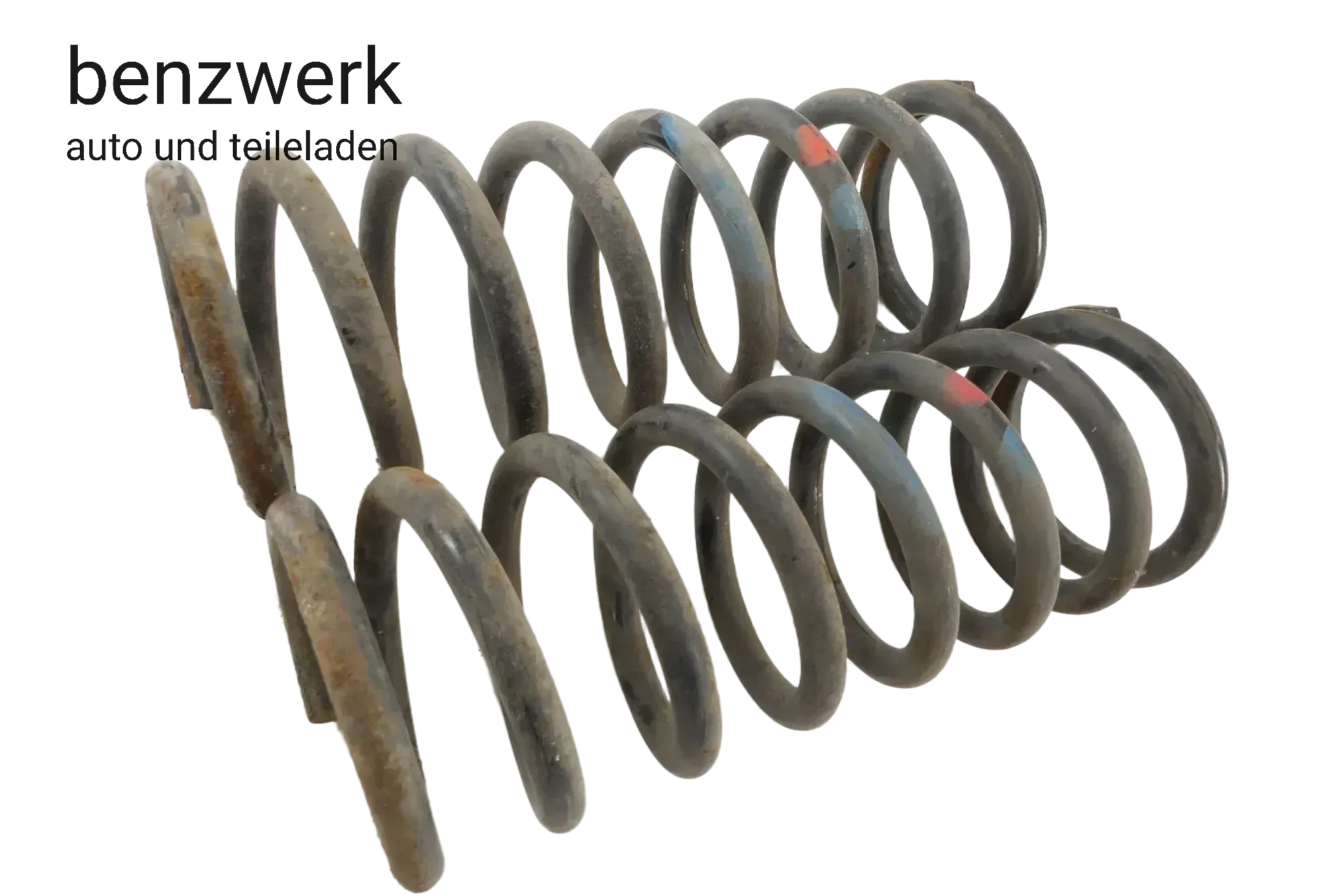 Mercedes W123 R107 C107 2x Feder Fahrwerksfeder hinten ORIGINAL 1233240604 - Bild 1