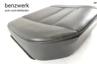 Mercedes W124 Kombi S124 Mopf Sitzfläche hinten rechts Leder schwarz ✔️ - Bild 3