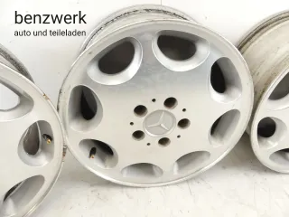 Mercedes W140 4x Alufelge 8-Loch 7,5x16 ET51 ORIGINAL 1404000902 ✔️ - Bild 3