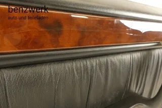 Mercedes W124 S124 Mopf Türverkleidung Leder schwarz hinten links ✔️ - Bild 6