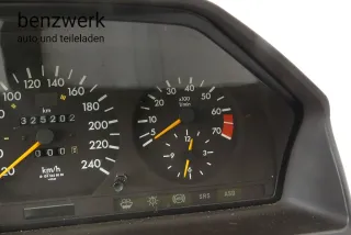 Mercedes W124 Kombiinstrument Tacho Cockpit ASD ASR K= 0,780 1245428069 ✔️ - Bild 4