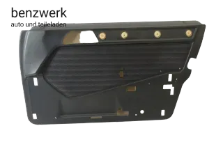 Mercedes W124 Mopf1 Türverkleidung vorne rechts Stoff schwarz ORIGINAL - Bild 1