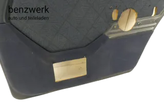 Mercedes W124 Kombi S124 Mopf2 Türverkleidung hinten rechts Stoff blau ORIGINAL - Bild 2