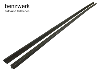 Mercedes W201 190 VORMOPF bis 88 2x Schutzleiste Dichtung Schweller rechts links - Bild 1