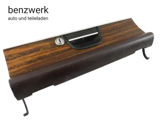 Mercedes W115 W114 /8 Deckel Handschuhfach Rot-Braun Cocnac Holz ORIGINAL   ✔️ - Bild 1