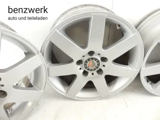 Mercedes Audi Skoda VW 4x Alufelge Platin KBA 47443 7x16 ET38 LK 5x112 ✔️ - Bild 3