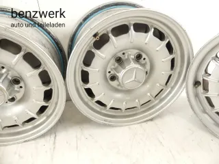 Mercedes W116 R107 4x Alufelge Barockfelge 6,5x14 ET30 1264002102 ✔️ - Bild 4