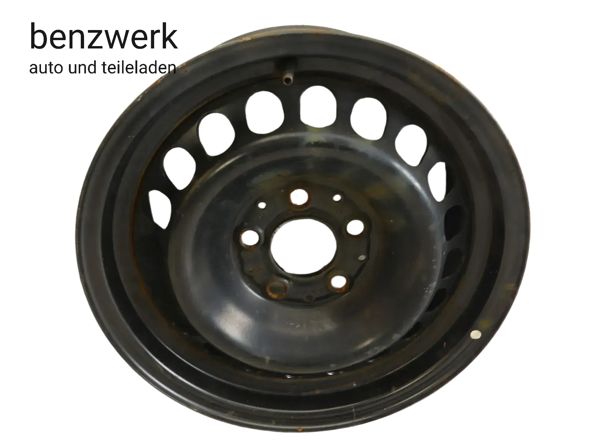 Mercedes W210 W202 W208 1x Felge Stahlfelge ORIGINAL 6,5x15 ET37 2104000202 ✔️ - Bild 1