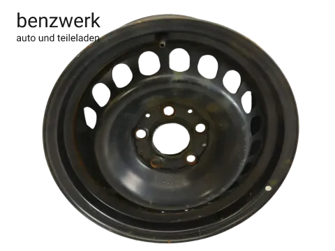 Mercedes W210 W202 W208 1x Felge Stahlfelge ORIGINAL 6,5x15 ET37 2104000202 ✔️