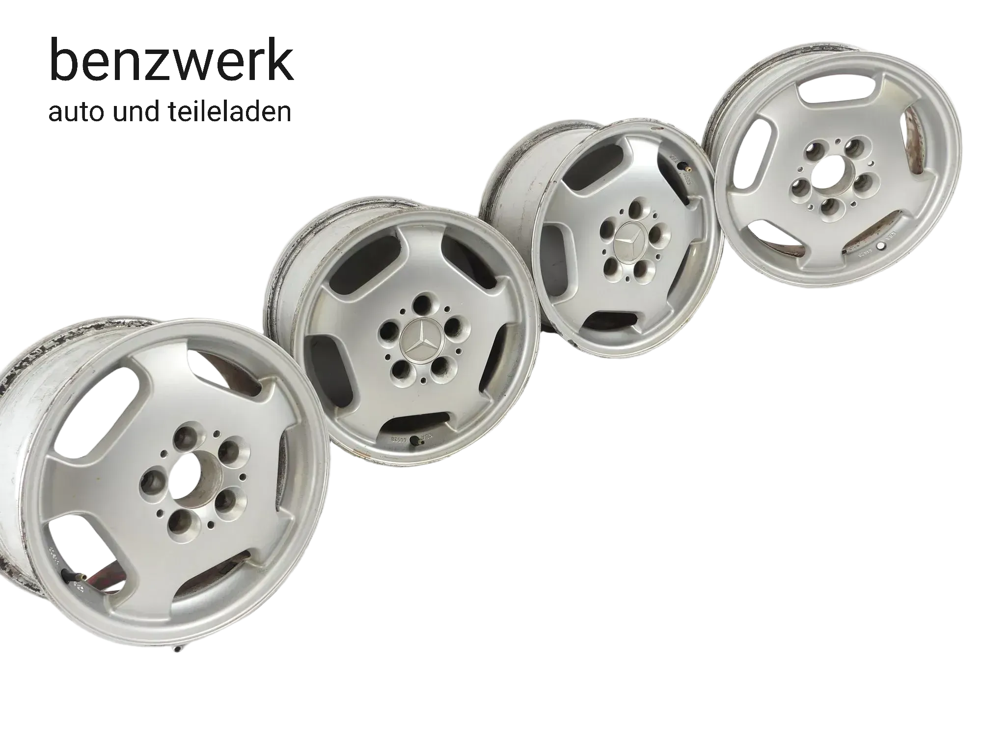 Mercedes W202 W208 4x Alufelge Rial 7x15 ET35 KBA 44528 ✔️ - Bild 1