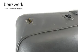 Mercedes W124 Kombi S124 Mopf Sitzlehne hinten links Leder schwarz ✔️ - Bild 4