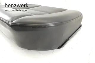 Mercedes W124 Kombi S124 Mopf Sitzfläche hinten links Leder schwarz ✔️ - Bild 2