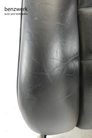 Mercedes W124 Sitzlehne vorne links Leder schwarz elektrisch orthopädisch ✔️ - Bild 7