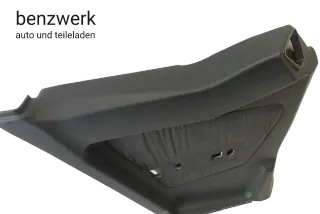 Mercedes W124 Coupe C124 Mopf1 Seitenverkleidung hinten links Leder schwarz ✔️ - Bild 4