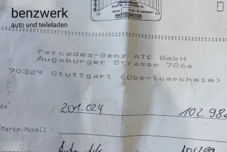 Mercedes W201 W124 190E 200E 2,0 Motor 98000km M102.962 M102 ✔️ - Bild 8