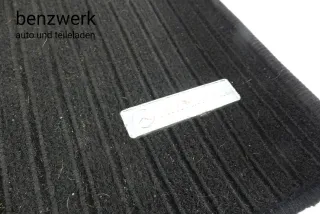 Mercedes W124 4x Fußmatte Teppich Rips schwarz ORIGINAL ✔️ - Bild 7