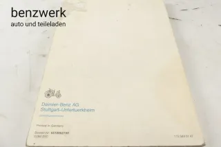 Mercedes W123 W201 W126 Werkstattverzeichnis 1984 1155840147 ✔️ - Bild 5