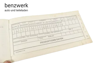 Mercedes W123 R107 W116 Serviceheft Checkheft Bordbuch 1235848995 ✔️ - Bild 4