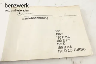 Mercedes W201 190 Betriebsanleitung Bedienungsanleitung ORIGINAL 2015841697 ✔ - Bild 3