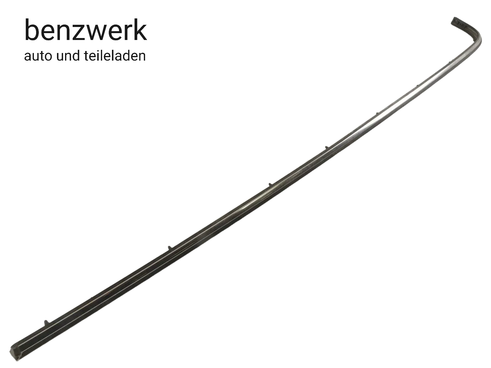 Mercedes W123 Limousine Zierleiste Seitenwand hinten links ORIGINAL 1236900980 - Bild 1