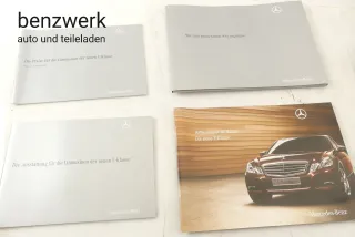 Mercedes E-Klasse W212 Limousone Prospekt Mappe 2009 ✔️ - Bild 1